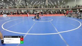 160A lbs Quarterfinal - Anthony Evanitsky, Wyoming Seminary vs Jason Kwaak, Kd Training Center