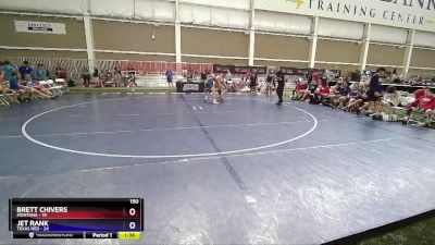 150 lbs Round 4 (6 Team) - Brett Chivers, Montana vs Jet Rank, Texas Red