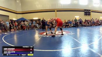 100 lbs Round 2 - Jeff Stevens, Alphas Wrestling vs Sam Williams, Unattached