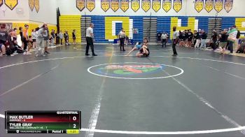 120 lbs Quarterfinals (8 Team) - Max Butler, Harmony vs Tyler Gray, Wellington Community Hs