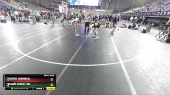 220 lbs Quarterfinal - Mason Christian, MT vs Cooper Johnson, TX