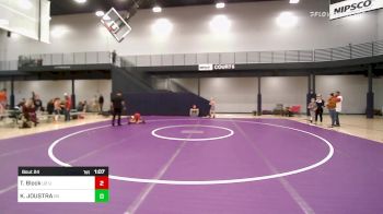 73-76 lbs Rr Rnd 2 - Thomas Block, U2 Upstate Uprising vs KADEN JOUSTRA, ISI WRESTLING CLUB