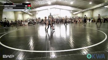 46 lbs Rr Rnd 1 - Mason Lovejoy, Bartlesville Wrestling Club vs Jase Tyson, Verdigris Youth Wrestling