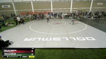 67 lbs Champ. Round 1 - Trig Klingler, Sanderson Wrestling Academy vs Kollin Griffin, Siuslaw Mat Club