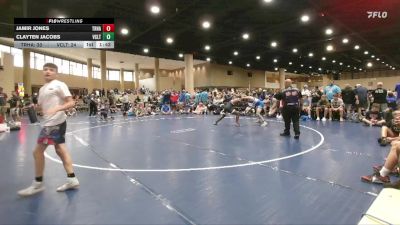 175 lbs Round 4 (6 Team) - Jamir Jones, Team Rich Habits Black vs Clayten Jacobs, Vancleave Takedown Club