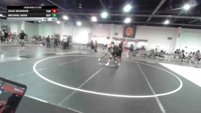 138 lbs Consolation - Zack Dickison, Team Thunder vs Michael Nava, Southwest Stallions WC