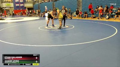 285 lbs Semis (4 Team) - Xander Levins, Knoxville Catholic vs Ethan Gallagher, Rossview