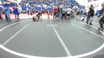 70-73 lbs Quarterfinal - Lazavier Alexander, Chandler Takedown Club vs Brennan Gray, Midwest City Bombers Youth Wrestling Club