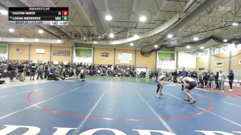 113 lbs Round Of 16 - Colton Wirtz, Toll Gate vs Logan Medeiros, Barrington