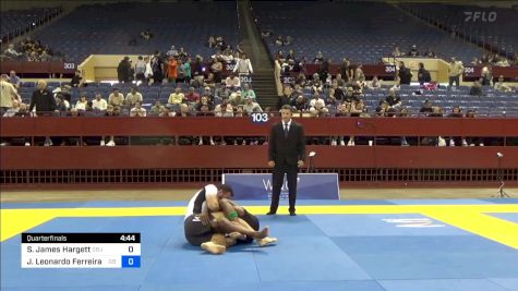 Stephen James Hargett vs José Leonardo Ferreira Júnior 2024 Pan IBJJF Jiu-Jitsu No-Gi Championship