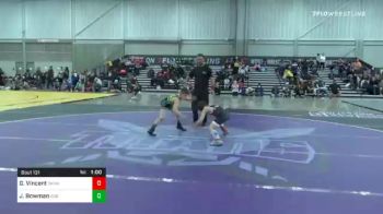 67 lbs Consolation - Gage Vincent, Okwa vs Jaxson Bowman, Ggb