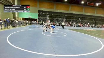 165 lbs Cons. Round 4 - Isaac Stacey, Mazama vs Brody Preisendorf, Redwood -Visalia