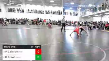 126 lbs Round Of 16 - Paul Callanan, Bridgewater-Raynham vs Dylan Brown, Nashoba