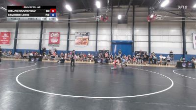 140 lbs William Moorehead, North Carolina Blue vs Cameron Lewis, Pennsylvania Red