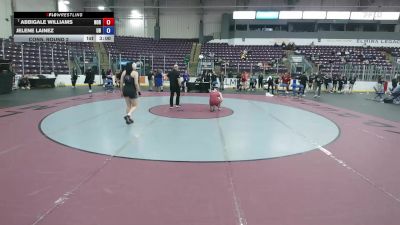 160 lbs Cons. Round 2 - Abbigale Williams, Norwich vs Jelene Lainez, Bridgeport