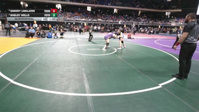 5A 235 lbs Quarterfinal - Shelby Wells, Comal Pieper vs Sherry Linklater, Friendswood Hs