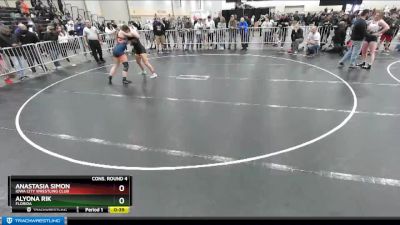 145 lbs Cons. Round 4 - Alyona Rik, Florida vs Anastasia Simon, Iowa City Wrestling Club