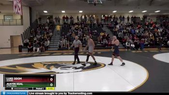 157 lbs Quarterfinal - Austin Keal, Little Rock vs Luke Odom, Illinois