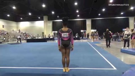 Teryn Crump - Floor, Capital Gym #315 - 2021 USA Gymnastics Development Program National Championships
