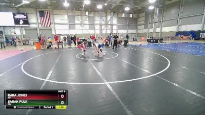 185 lbs Quarterfinal - Kara Jones, MT vs Sarah Pulk, MN