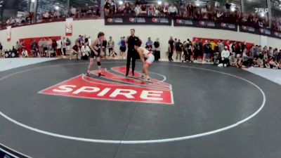 57 kg Champ. Round 3 - Damian Moreno, Atreus Wrestling Club vs Christian Forbes, Oklahoma Regional Training Center