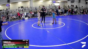 80 lbs 1st Place Match - Beau Mcdonnell, Ryse Wrestling Club vs Tobias Liu, Powerhouse Wrestling