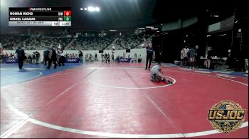 55 lbs 2nd Place - Roman HIcks, Raw Wrestling Club vs Izrael Casaus, Juggernaut Wrestling Club