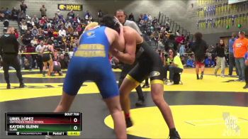 153 lbs Cons. Round 3 - Uriel Lopez, Crittenden Middle School vs Kayden Glenn, Clark