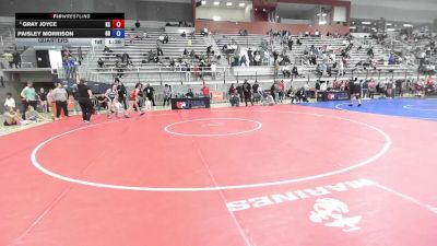 U15 Women - 66 lbs Quarters - Gray Joyce, KS vs Paisley Morrison, OR