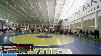 110 lbs Champ. Round 2 - Makayla Smith, Mountain Home vs Tyler Rodriguez, Wasatch