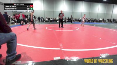 84 lbs Consi Of 4 - Carson Smith, OK Elite 12U 2 vs Tristen Cross, Best Trained 12U