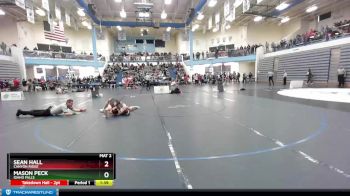 120 lbs Champ. Round 1 - Mason Peck, Idaho Falls vs Sean Hall, Canyon Ridge