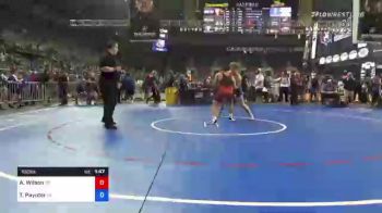 182 lbs Round Of 32 - Alexander Wilson, Oklahoma vs Tucker Paynter, Pennsylvania