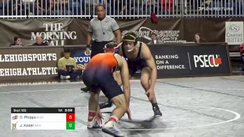 197 lbs Quarterfinal - Drew Phipps, Bucknell vs Jacob Koser, Navy