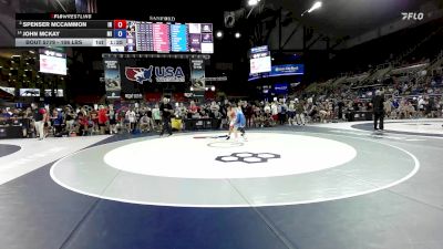 106 lbs Champ. Rd Of 16 - Spenser McCammon, IN vs John McKay, MI