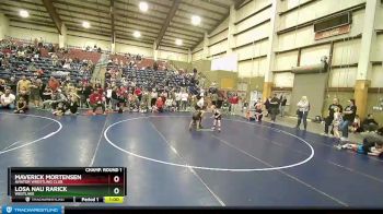 70+ Champ. Round 1 - Losa Nau Rarick, Westlake vs Maverick Mortensen, Aviator Wrestling Club