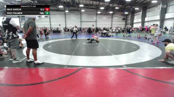 85 lbs Quarterfinal - Max Garcia, PA Revival - EL vs Kolt Palmer, POWA - EL