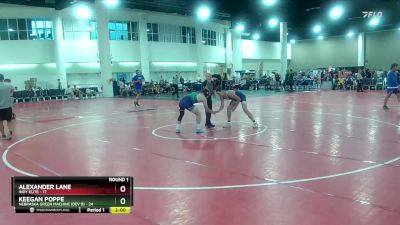 165 lbs Round 1 (6 Team) - Alexander Lane, Indy Elite vs Keegan Poppe, Nebraska Green Machine (Dev B)