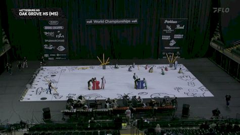 Oak Grove HS (MS) "Hattiesburg MS" at 2026 WGI Percussion/Winds World Championships