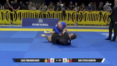 Gary Steven Johnston vs Lucas Tomlinson Baker 2025 Pan IBJJF Jiu-Jitsu No-Gi Championship