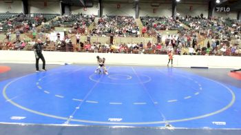 46 lbs Quarterfinal - Rhett Carr, Guerrilla Wrestling Academy vs Easton Gacek, Grizzly Wrestling Club