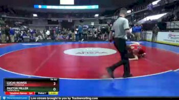 7 lbs Semifinal - Lucas Reaves, Hewitt-Trussville vs Paxton Miller, Thompson HS