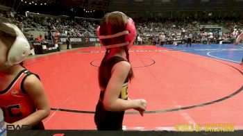 40 lbs Round Of 16 - Kadyn Matuszak, GGB Ohio vs Olivia Hawes, Cowboy Wrestling Club