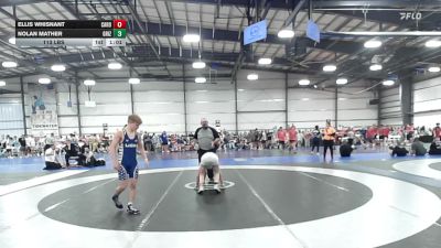 113 lbs Rr Rnd 3 - Ellis Whisnant, Carolina Mat Mavericks - HSB vs Nolan Mather, Grizzly Wrestling Club - HSB