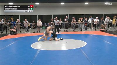 113 lbs Consi Of 64 #1 - Alexander Moody, NC vs Gabe Oberheim, PA
