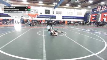 138 lbs Cons. Round 4 - Conner Wingarten, Santiago (Corona) vs Ian Thompson, San Clemente