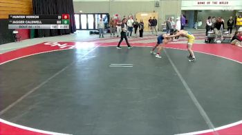 174 lbs Champ. Round 2 - Jagger Caldwell, Northeastern Oklahoma A&M vs Hunter Vernon, Quincy