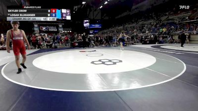 175 lbs Champ. Rd Of 128 - Skyler Crow, ID vs Logan Ellwanger, WI