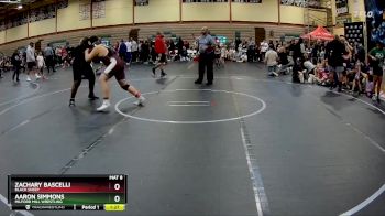 Round 1 - Zachary Bascelli, Black Sheep vs Aaron Simmons, Milford Mill Wrestling