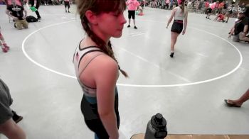 123-127 lbs Round 2 - Kourtney Kanallakan, Edwardsville Wrestling Club vs Taylynn Kraklio, Empire Wrestling Academy